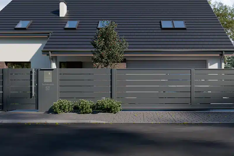 Zaundeutschland - Aluminium Zaun - Berlin