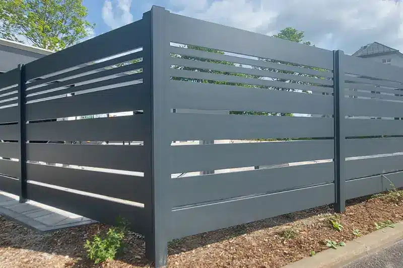 Zaundeutschland - Aluminium Zaun - Freiburg