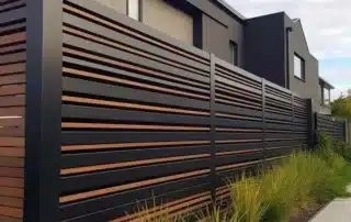 Aluminium Zaun - Halle