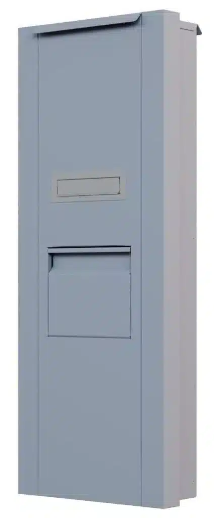 Zaundeutschland - Brief- & Paket - Box für Pakete mit Briefkasten ohne Klingel ohne Gegensprechanlage