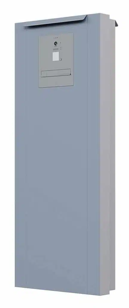 Zaundeutschland - Brief- & Paket - Box mit Klingel und Briefkasten und Videogegensprechanlage