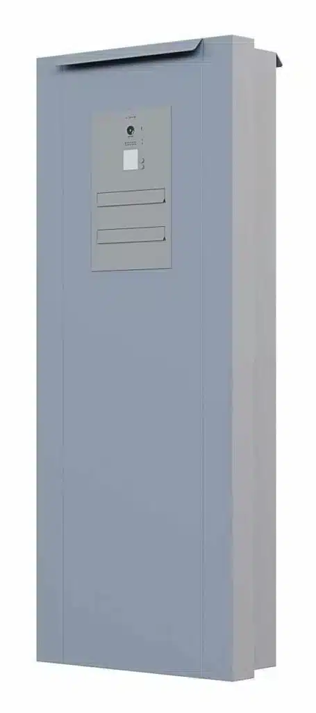 Zaundeutschland - Brief- & Paket - Box mit 2 Klingeln und 2 Briefkästen und Videogegensprechanlage