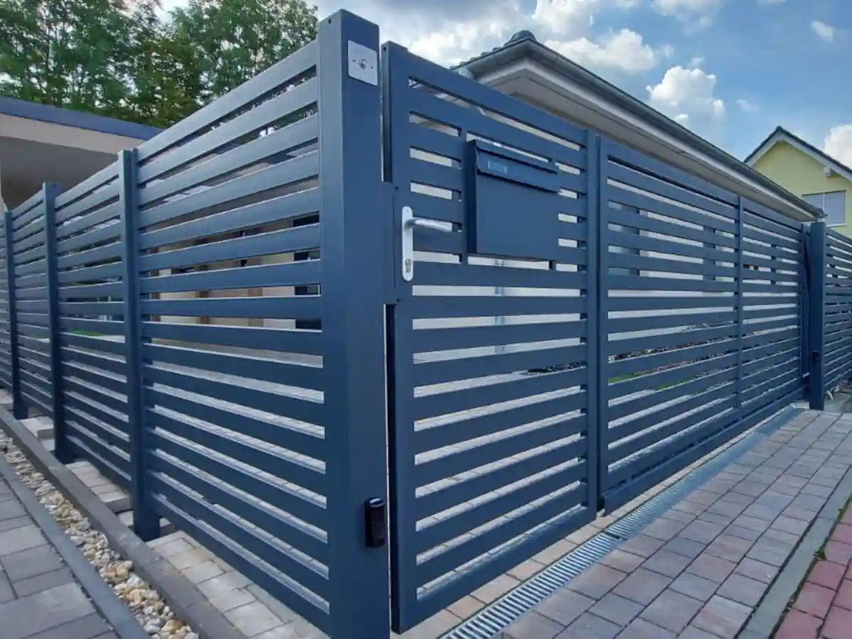 Zaundeutschland - Moderner Zaun - Darmstadt