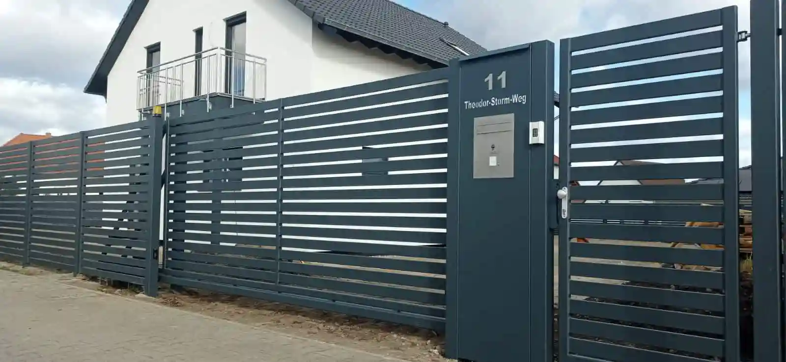 Zaundeutschland - Moderner Zaun - Fuerth