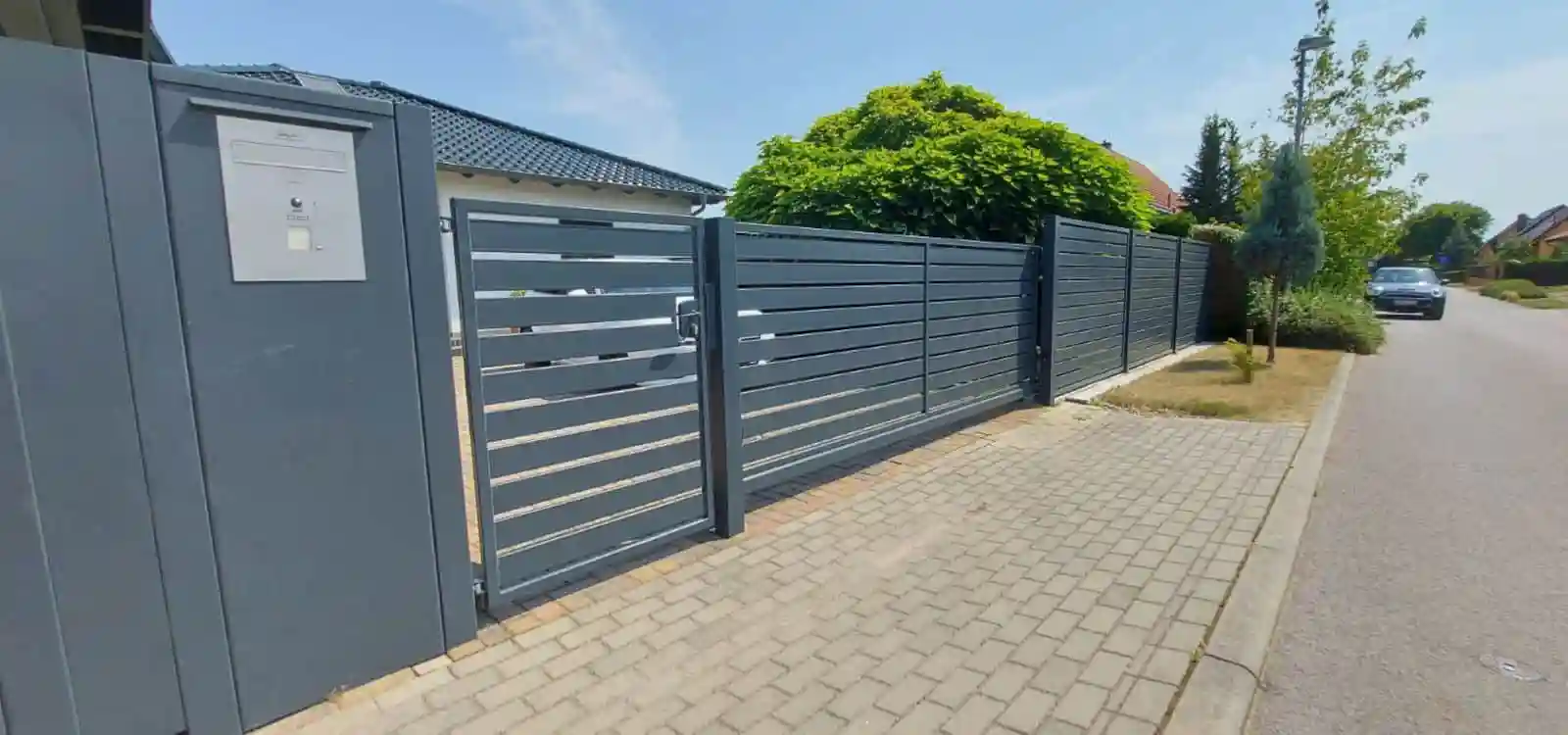 Zaundeutschland - Moderner Zaun - Hildesheim