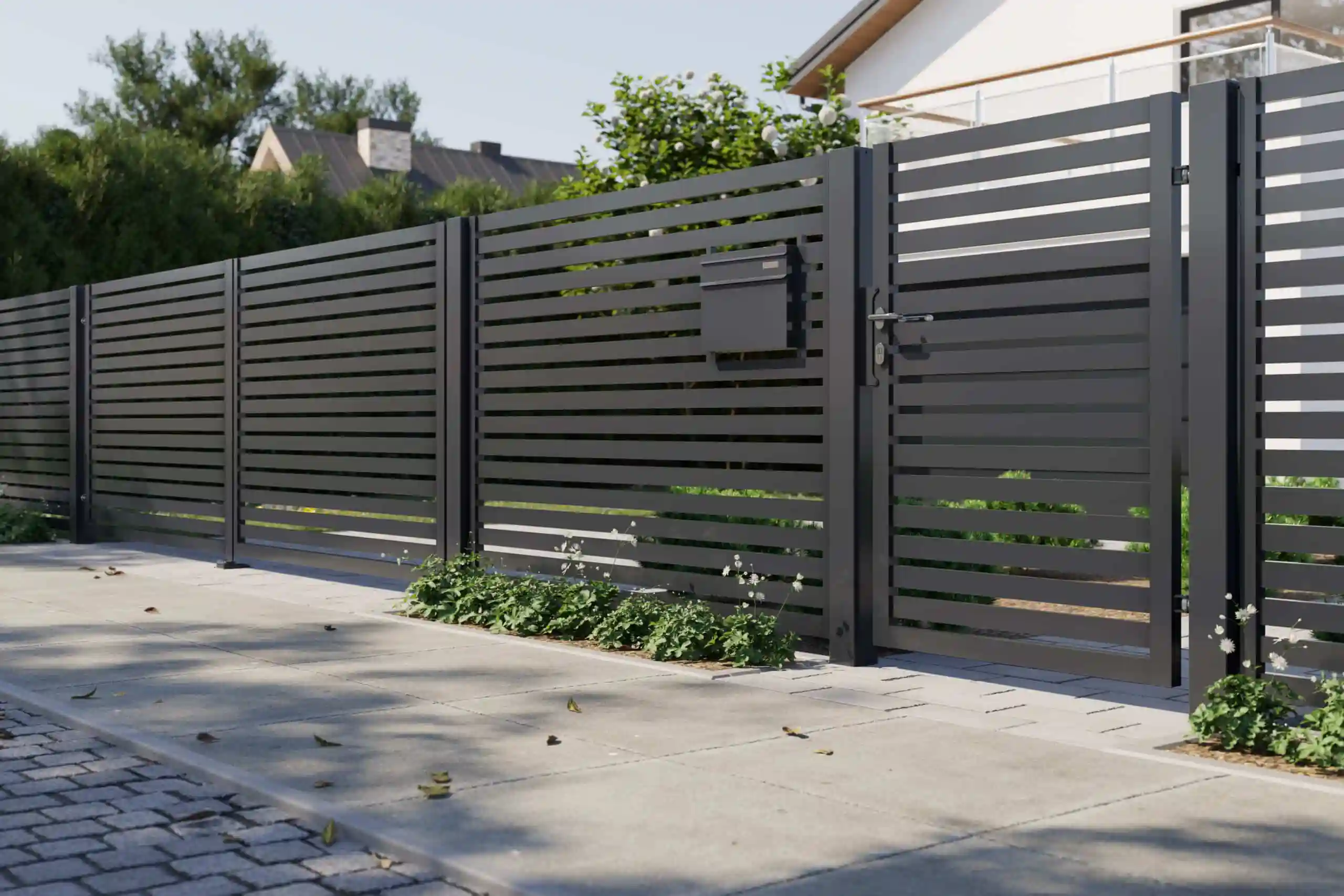 Zaundeutschland - Moderner Zaun - Kassel