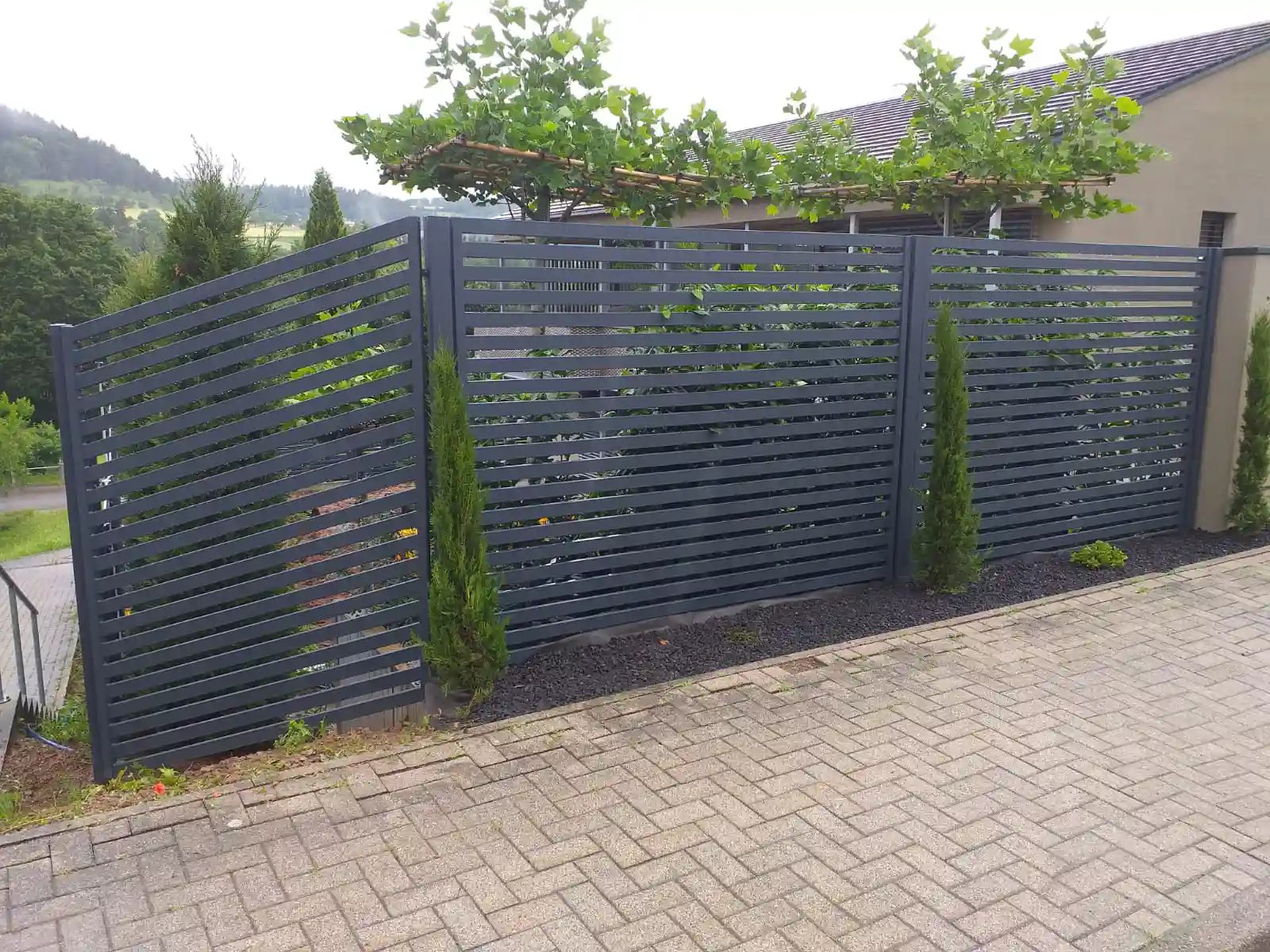 Zaundeutschland - Moderner Zaun - Moers