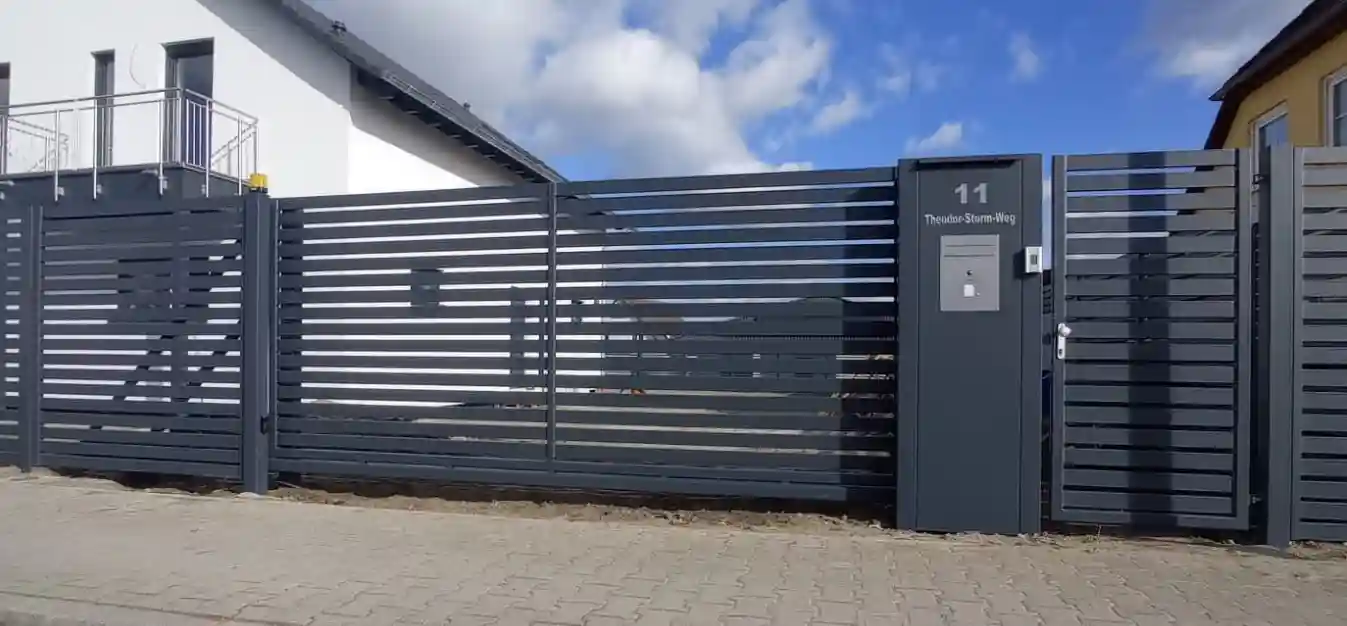 Zaundeutschland - Moderner Zaun - Neuss