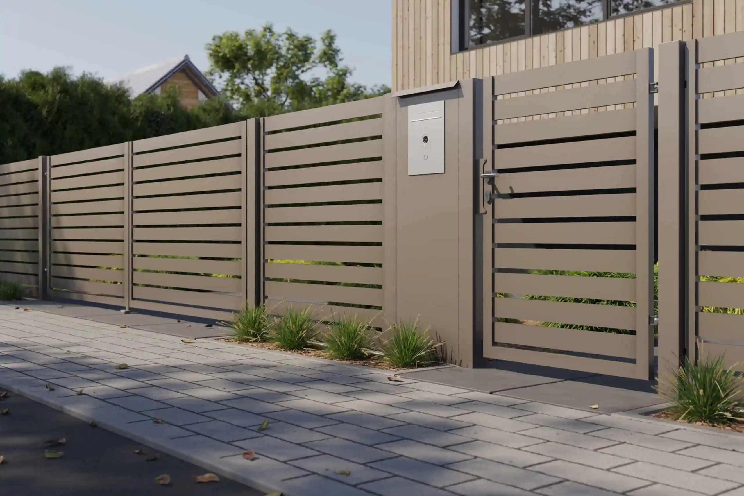 Zaundeutschland - Moderner Zaun - Rostock