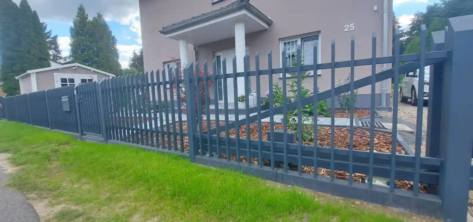 Zaundeutschland - Moderner Zaun - Schwerin