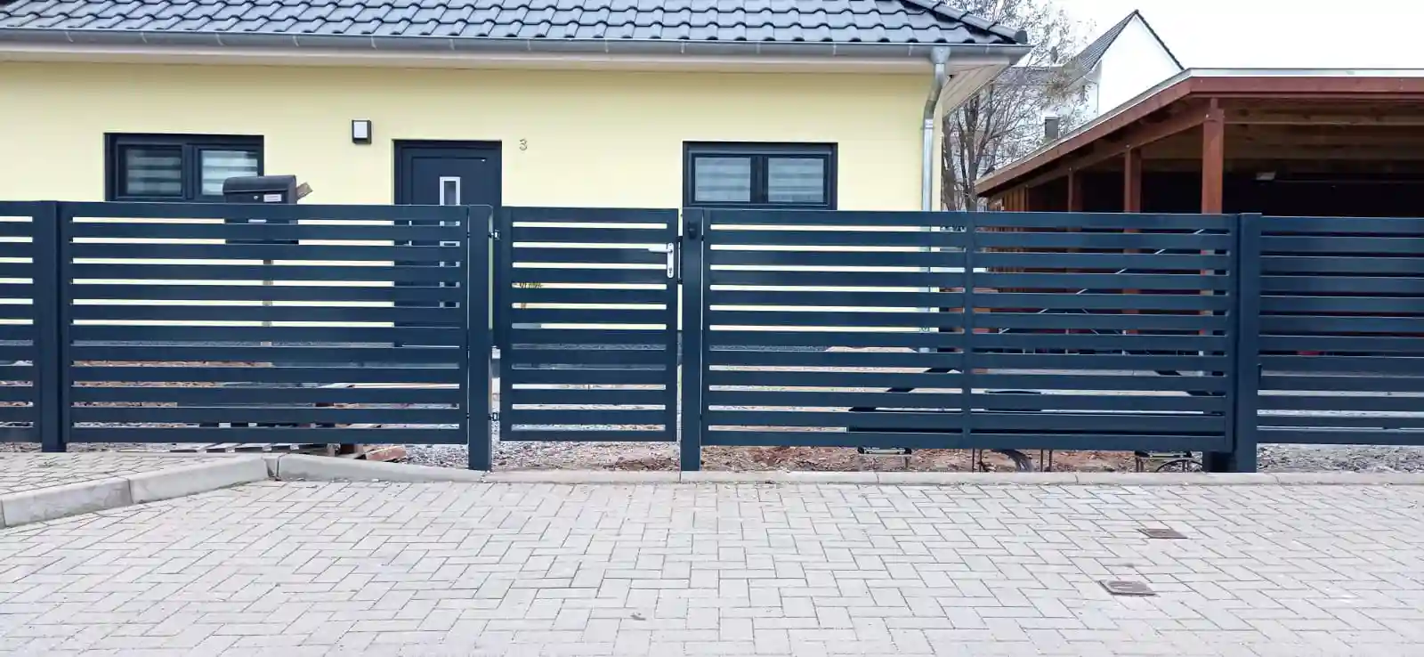 Zaundeutschland - Moderner Zaun - Wolfsburg